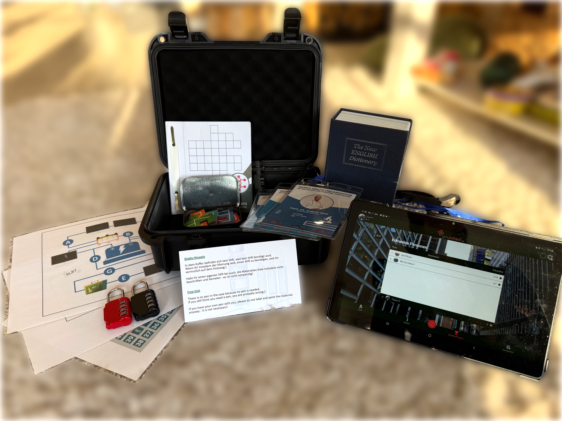 Escape the City: Mission während des Teamevents